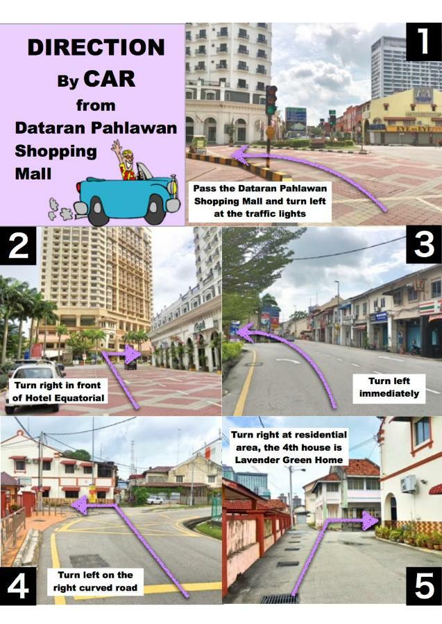 Lavender Green Home Malacca Bagian luar foto